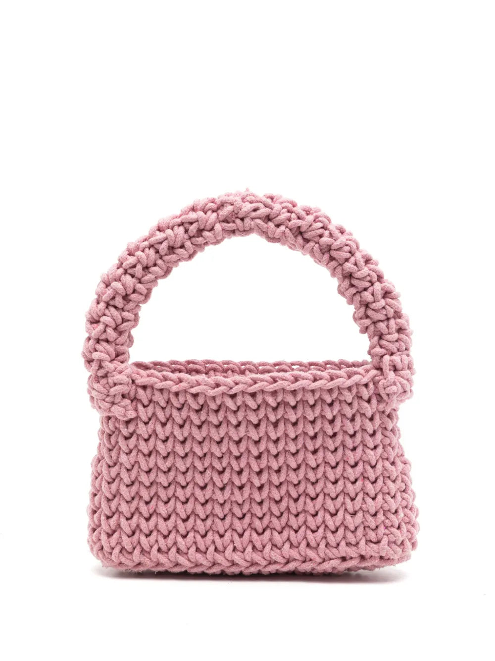 Nannacay Nicoletta Crochet Knit Shoulder Bag