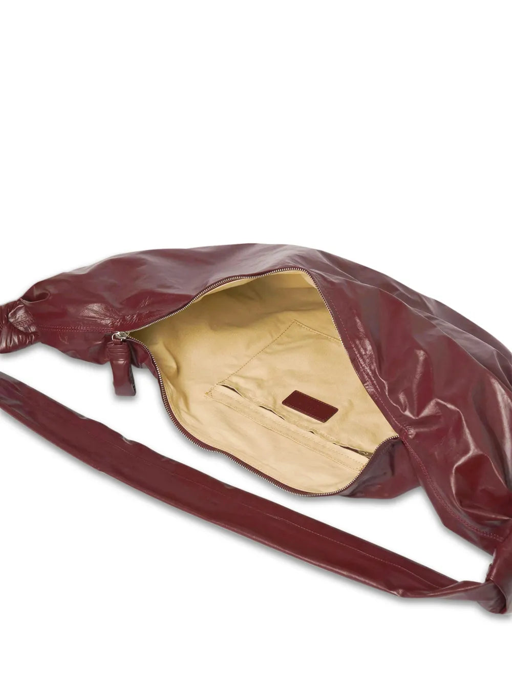 Lemaire Croissant Leather Shoulder Bag