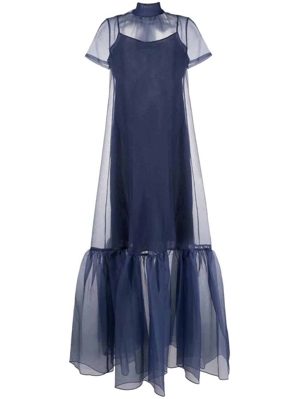 Staud Calunna Organza Maxi Dress