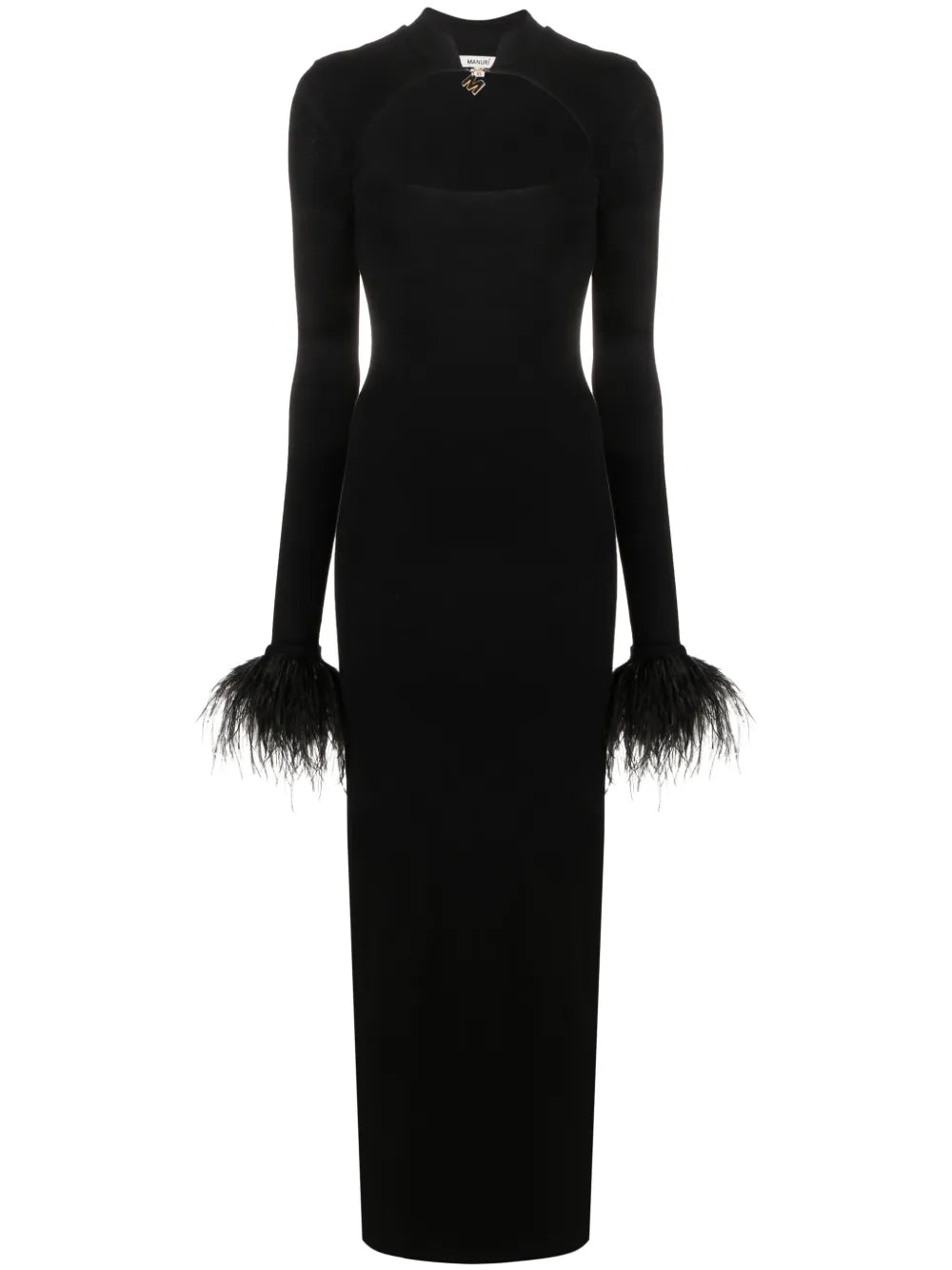 Manuri Cindy Square Neck Long Dress