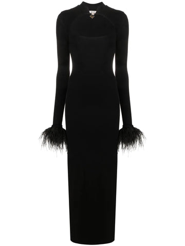 Manuri Cindy Square Neck Long Dress