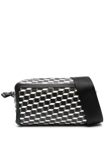 Pierre Hardy Cube Box Leather Shoulder Bag