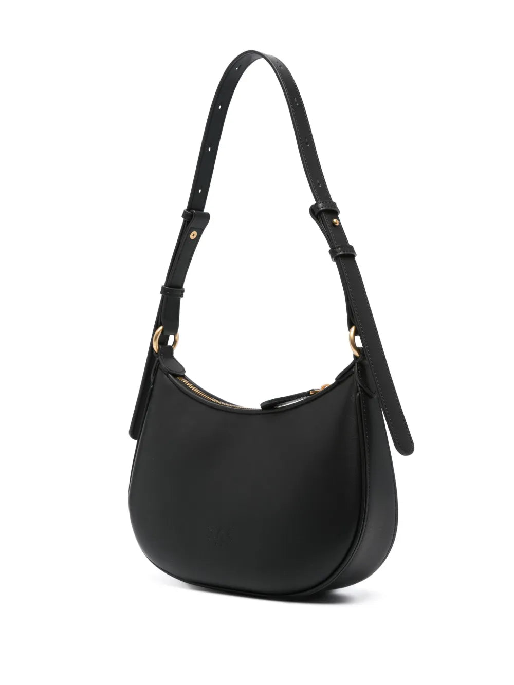 Pinko Love Birds Leather Shoulder Bag