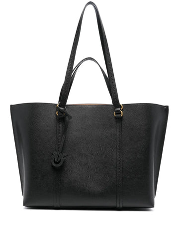 Pinko Love Birds Motif Leather Bag