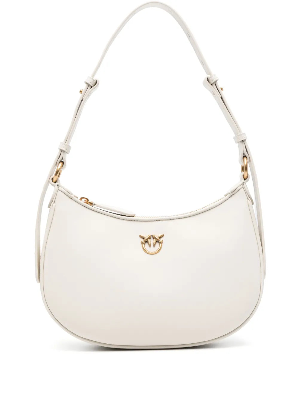 Pinko Love Birds Leather Shoulder Bag