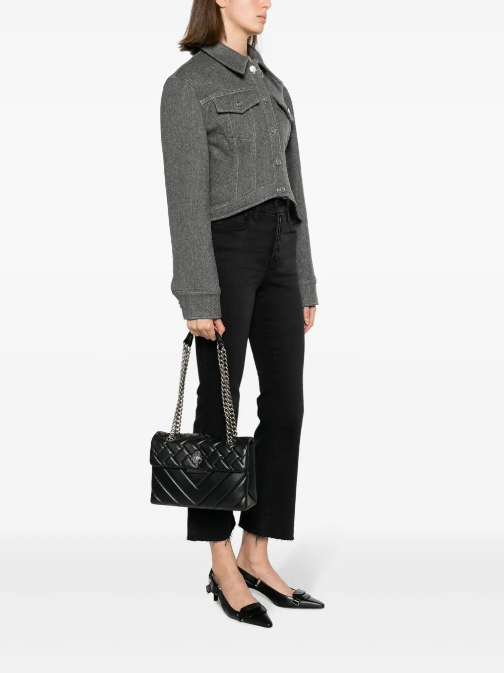 Kurt Geiger London Kensington Leather Shoulder Bag