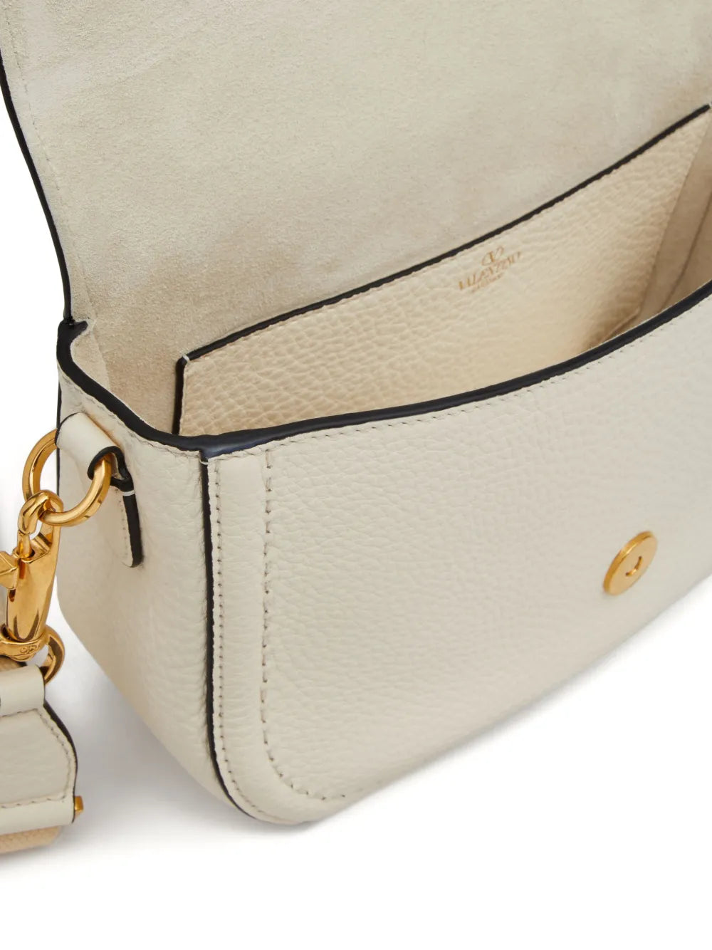 Valentino Garavani Alltime Leather Shoulder Bag
