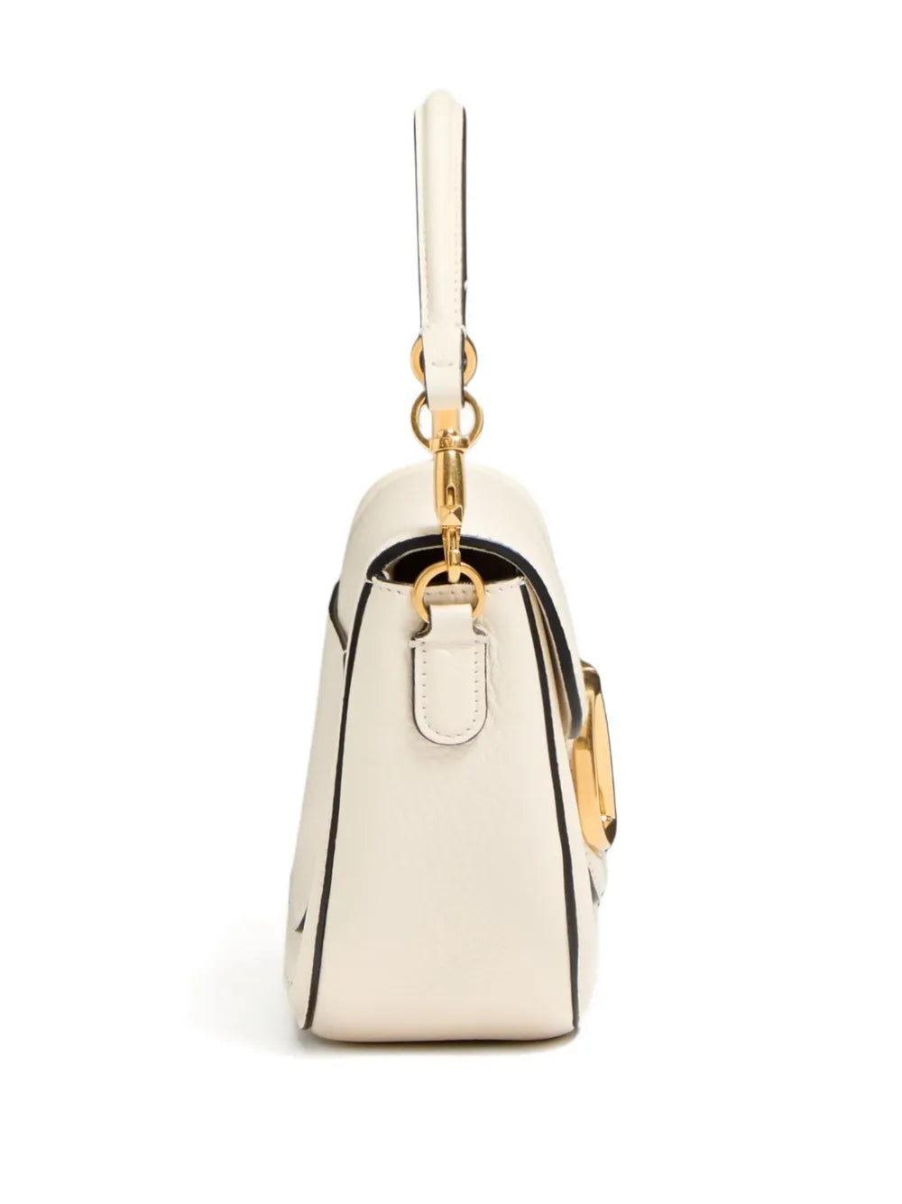 Valentino Garavani Alltime Leather Shoulder Bag