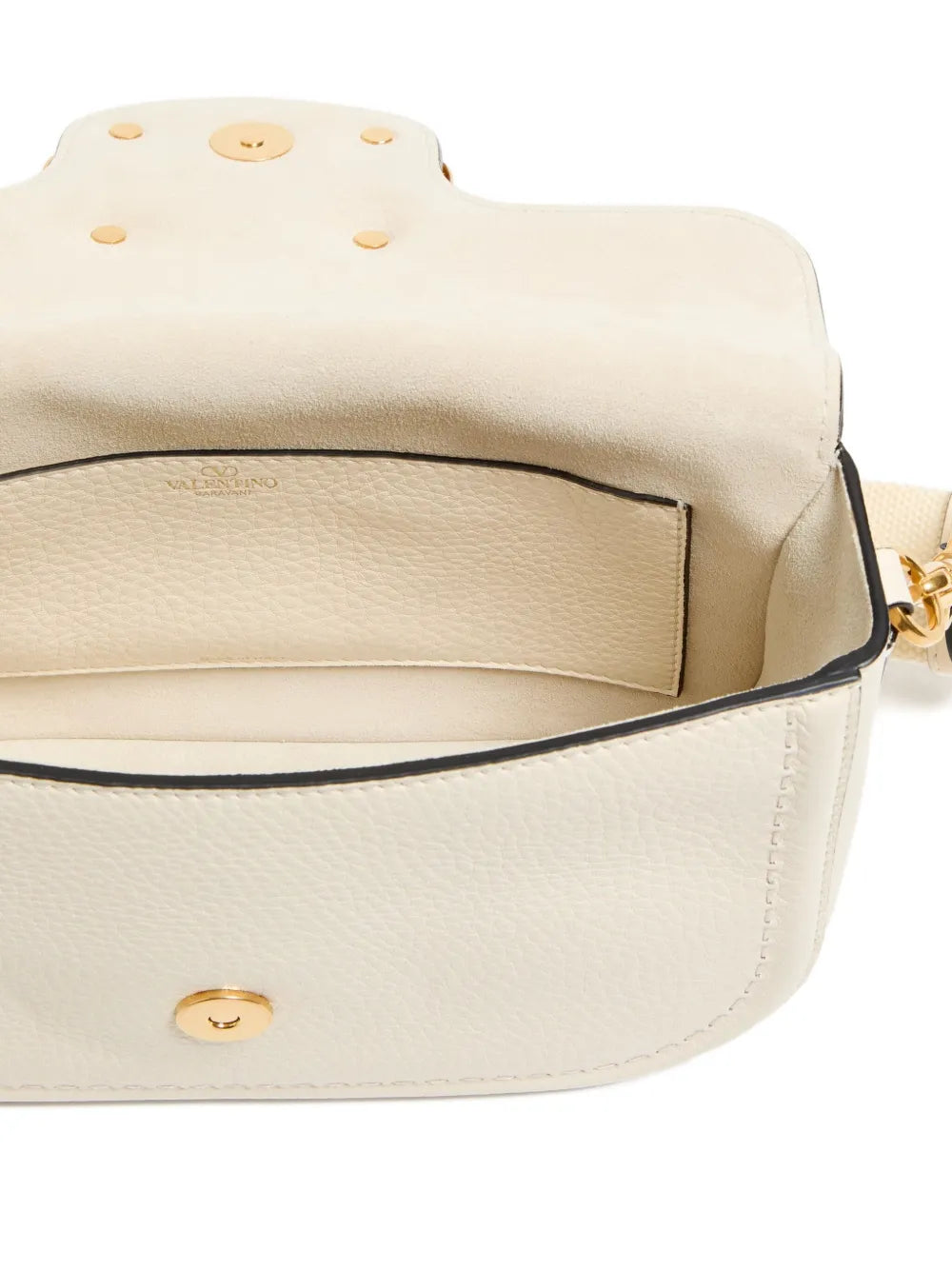 Valentino Garavani Alltime Leather Shoulder Bag