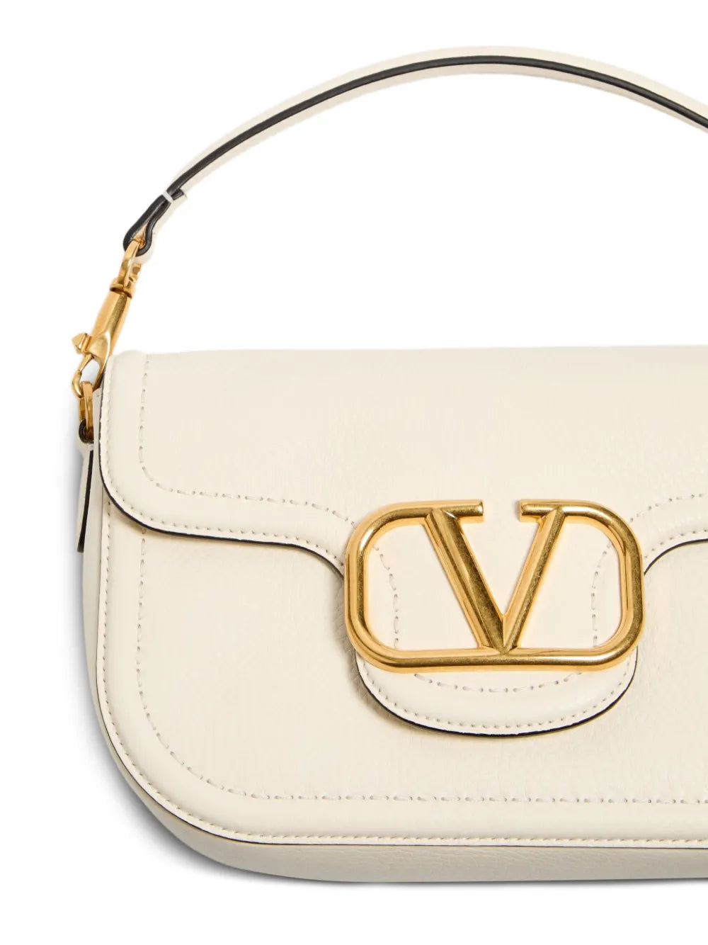 Valentino Garavani Alltime Leather Shoulder Bag