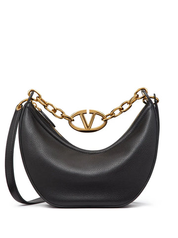 Valentino Garavani Small Vlogo Moon Shoulder Bag