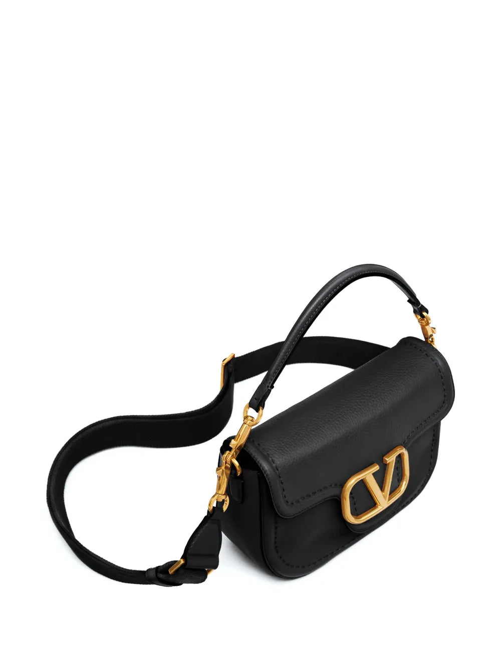Valentino Garavani Alltime Leather Shoulder Bag
