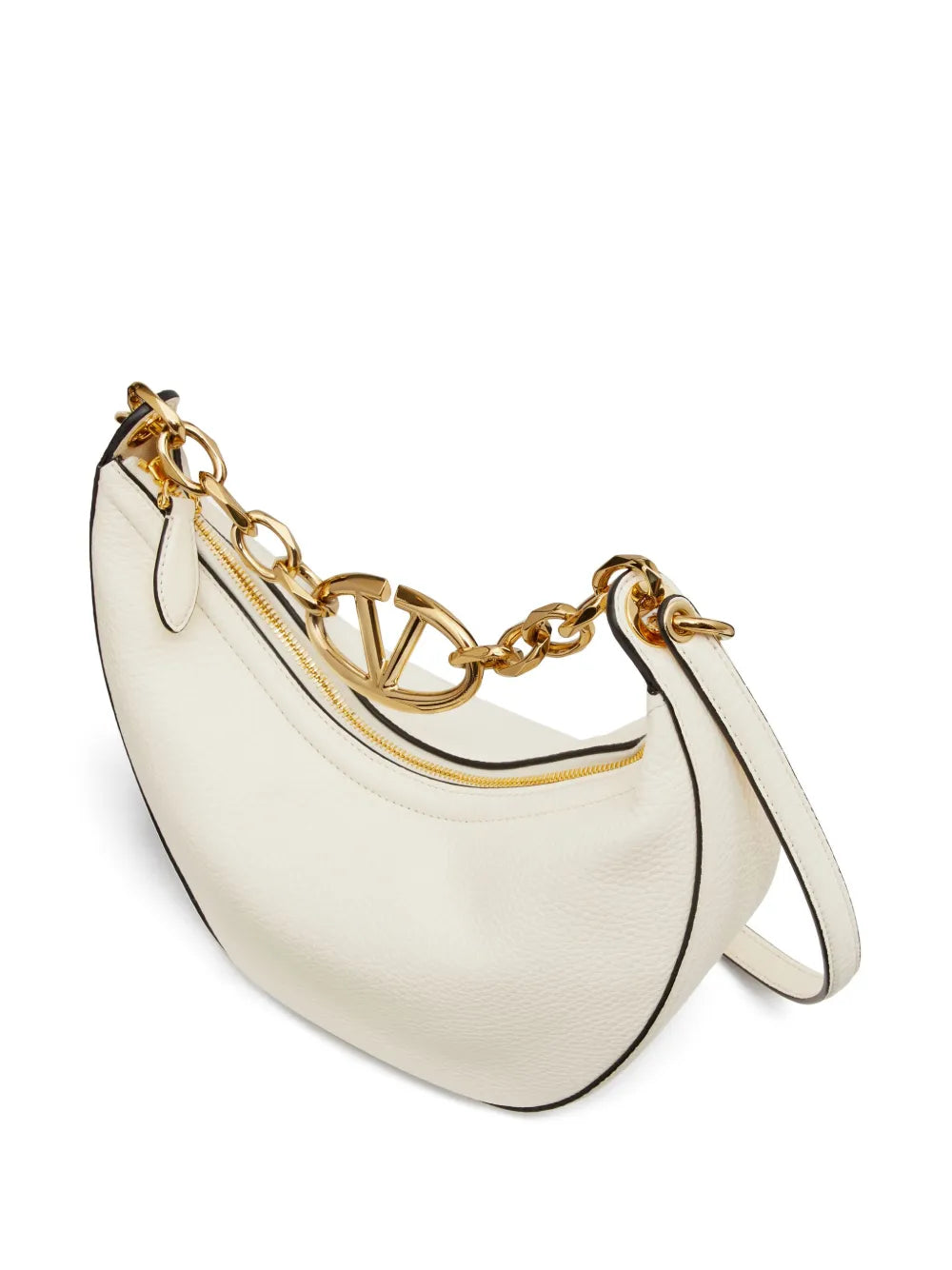 Valentino Garavani Small Vlogo Moon Hobo Bag