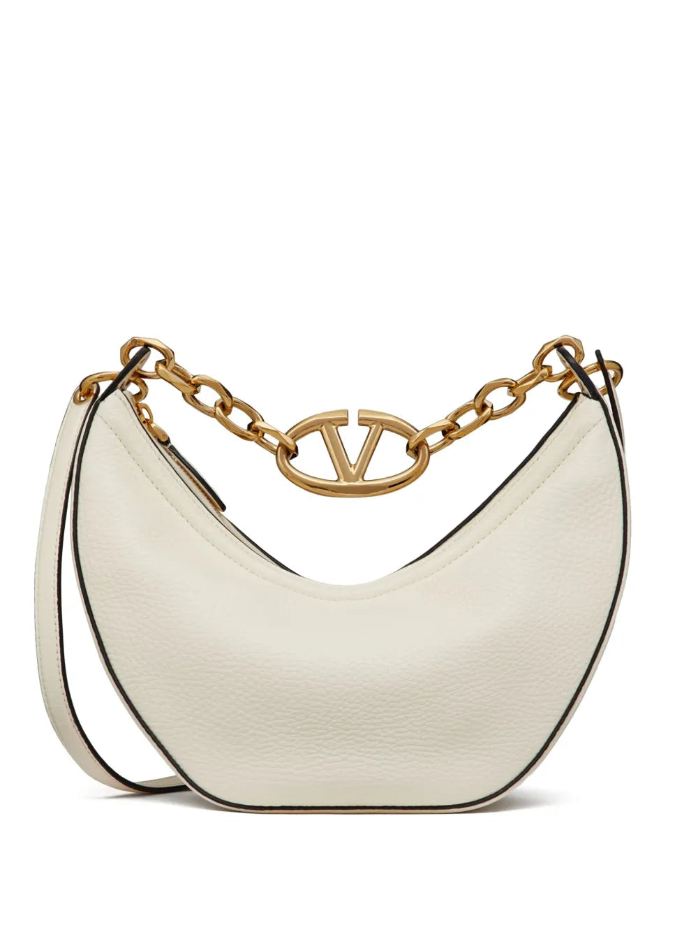 Valentino Garavani Small Vlogo Moon Hobo Bag