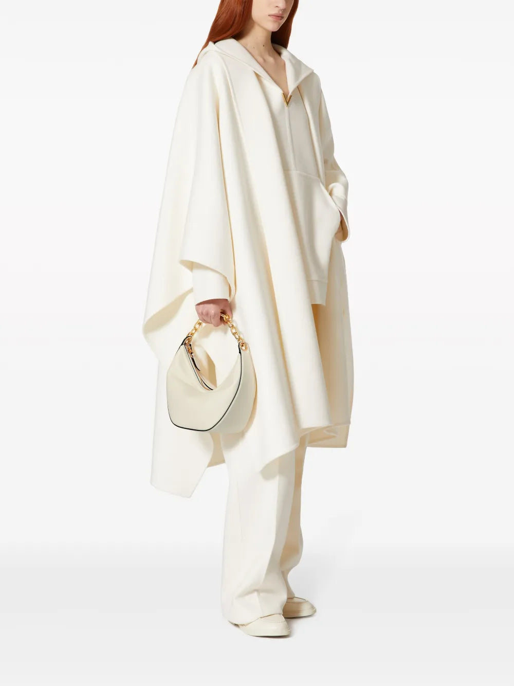 Valentino Garavani Small Vlogo Moon Hobo Bag