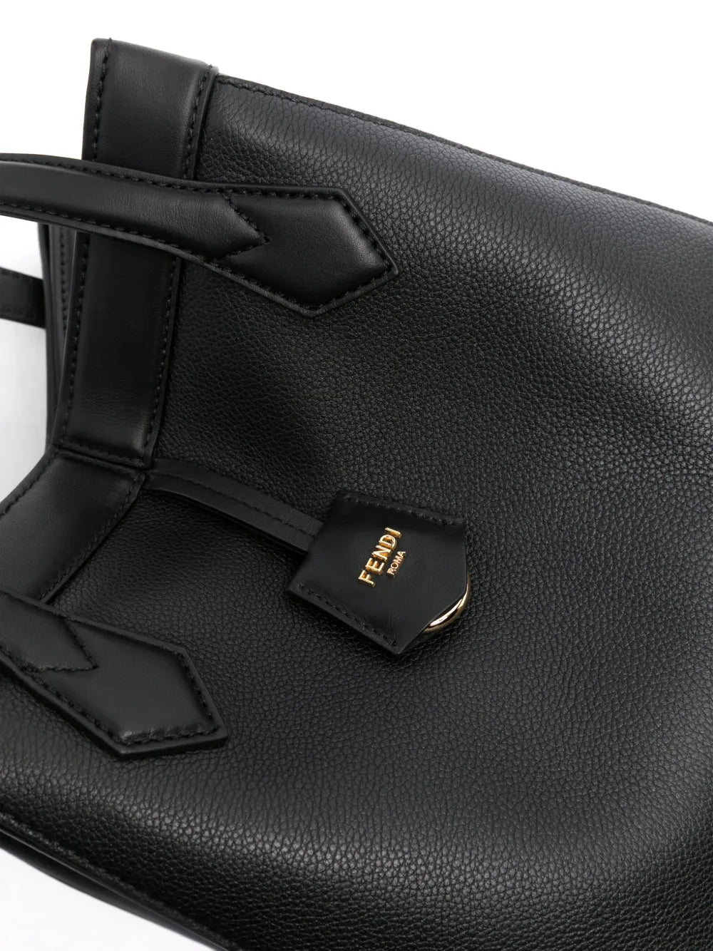 Fendi Medium Origami Leather Shoulder Bag