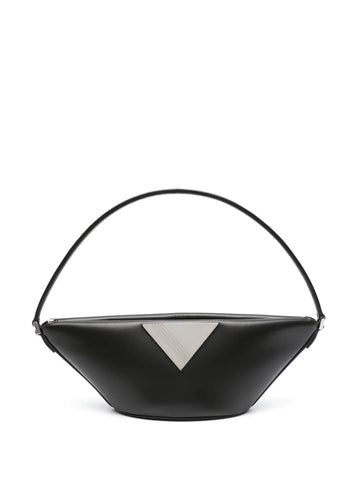 The Attico Piccola Leather Shoulder Bag