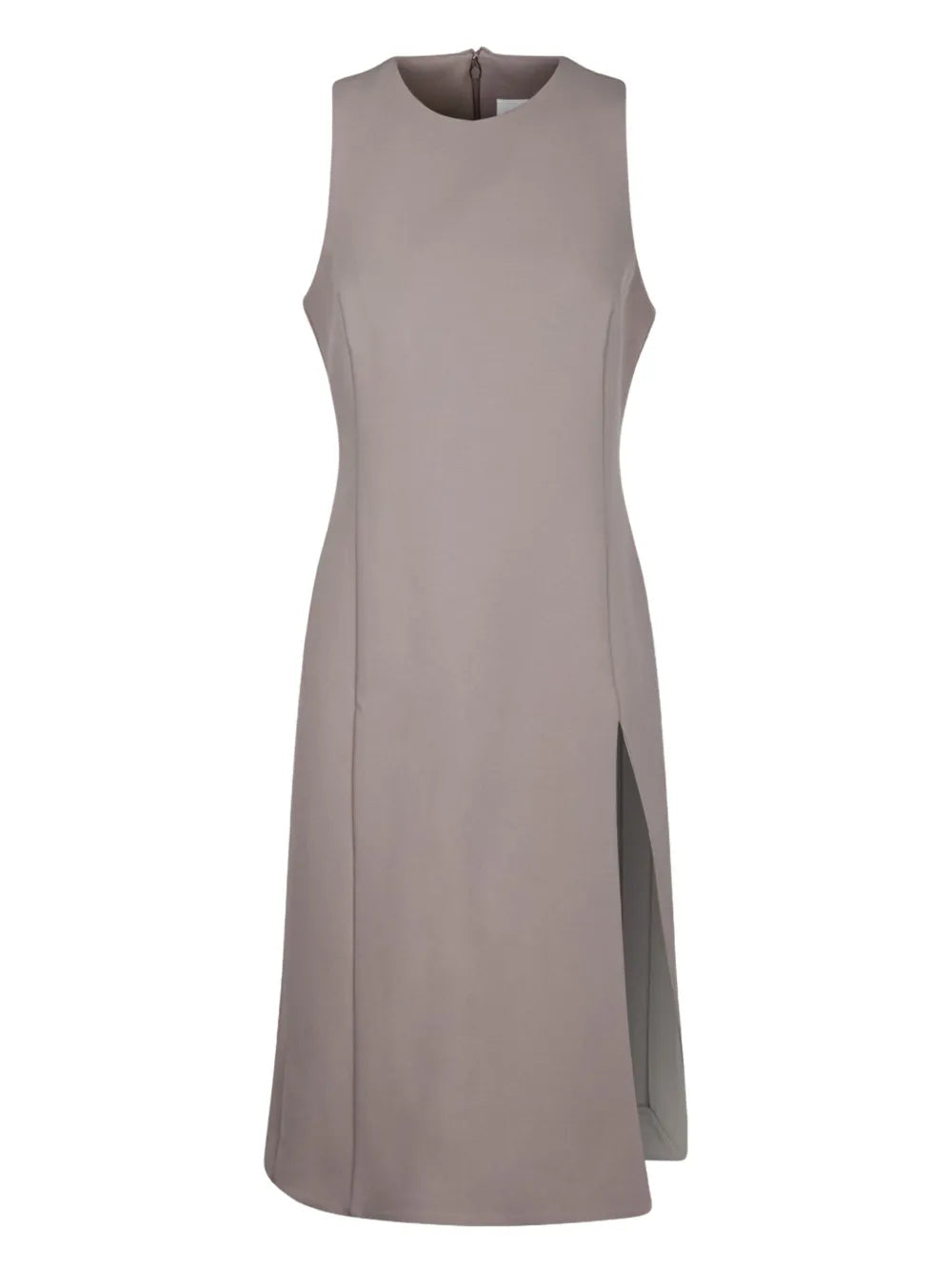 Ami Paris Virgin Wool Midi Dress