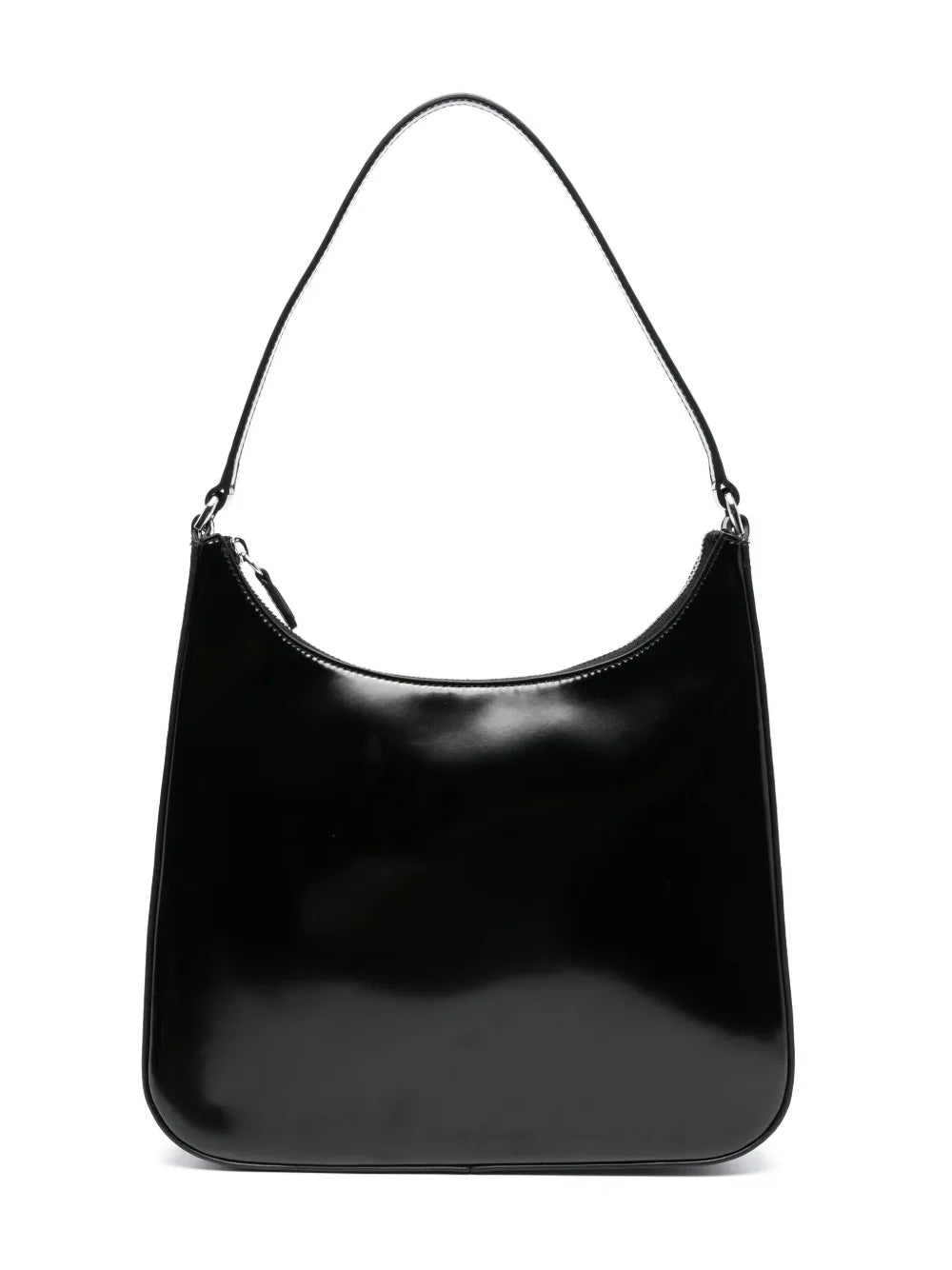 Staud Alec Logo Debossed Shoulder Bag