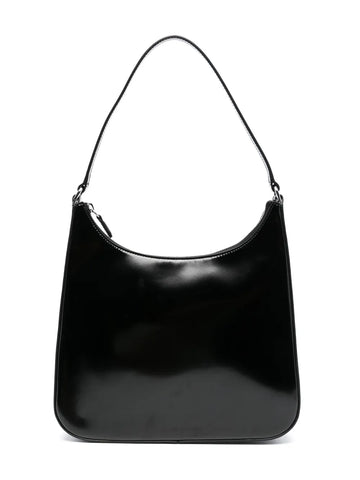 Staud Alec Logo Debossed Shoulder Bag