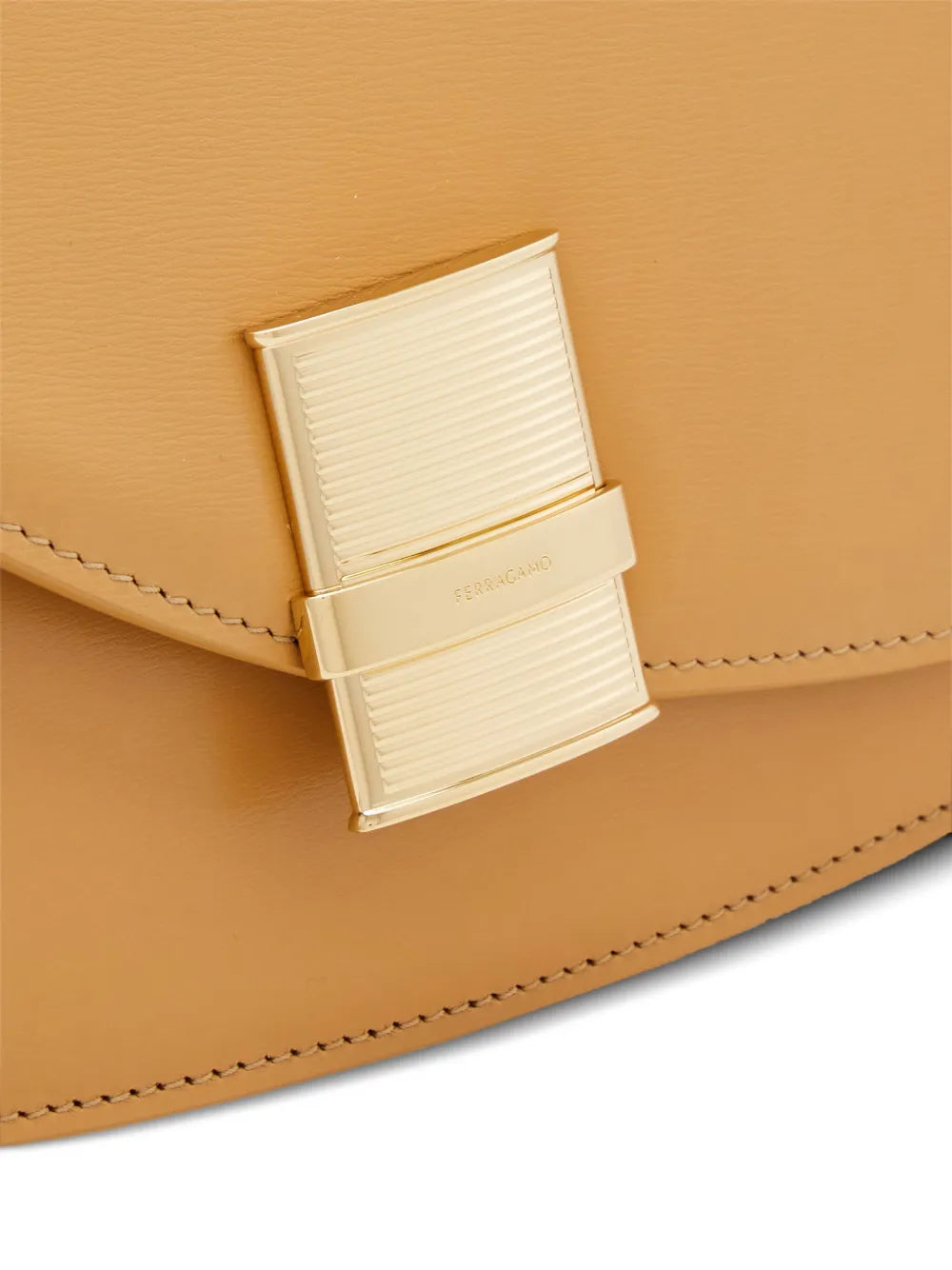 Ferragamo Small Asymmetric Leather Shoulder Bag