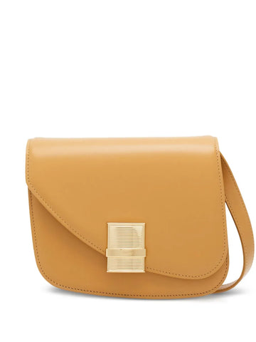 Ferragamo Small Asymmetric Leather Shoulder Bag
