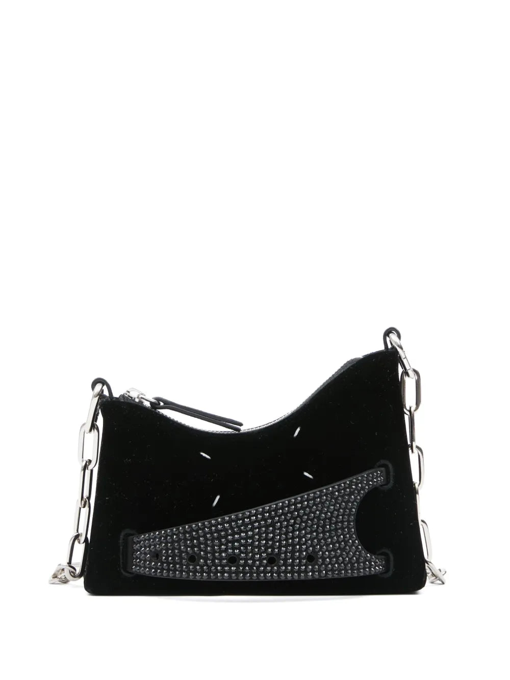 Maison Margiela Small Snatched Leather Shoulder Bag