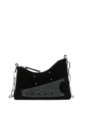 Maison Margiela Small Snatched Leather Shoulder Bag