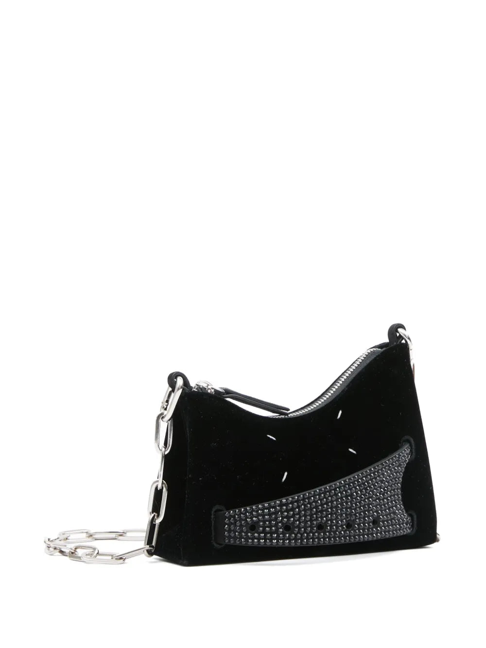 Maison Margiela Small Snatched Leather Shoulder Bag