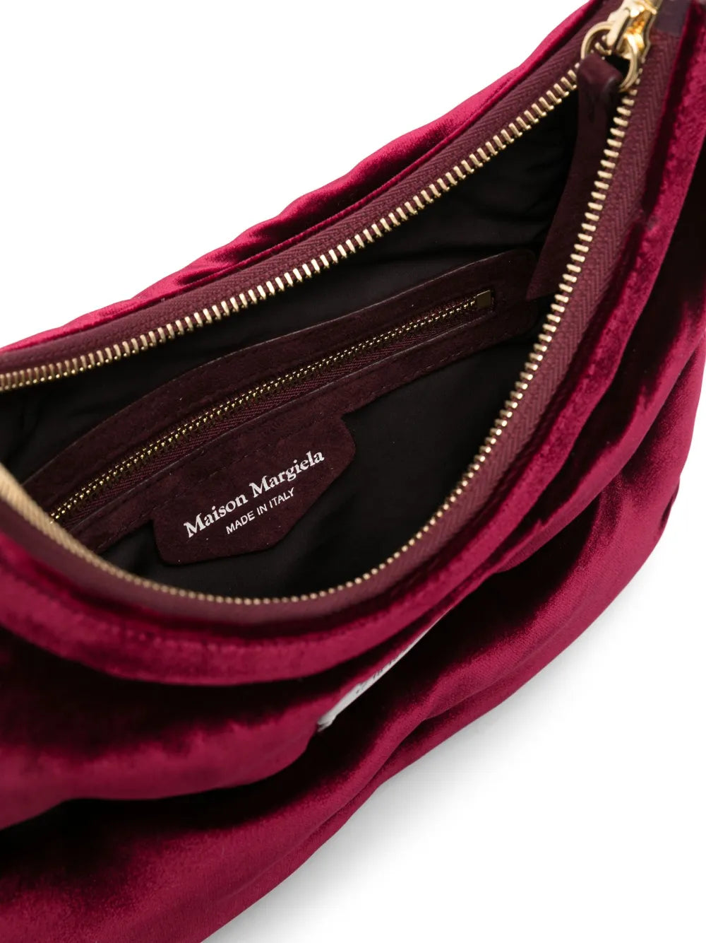 Maison Margiela Small Glam Slam Velvet Shoulder Bag