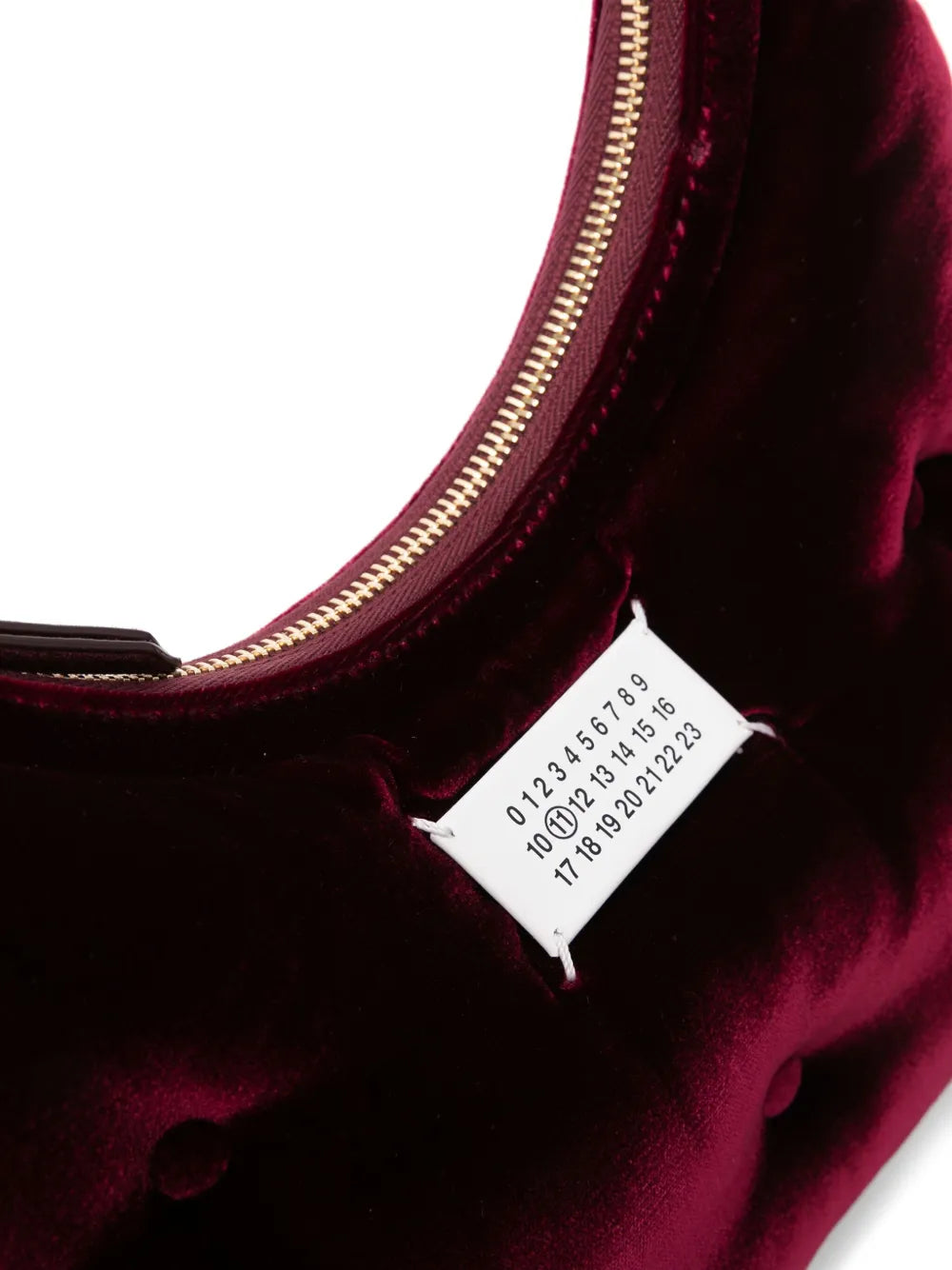 Maison Margiela Small Glam Slam Velvet Shoulder Bag