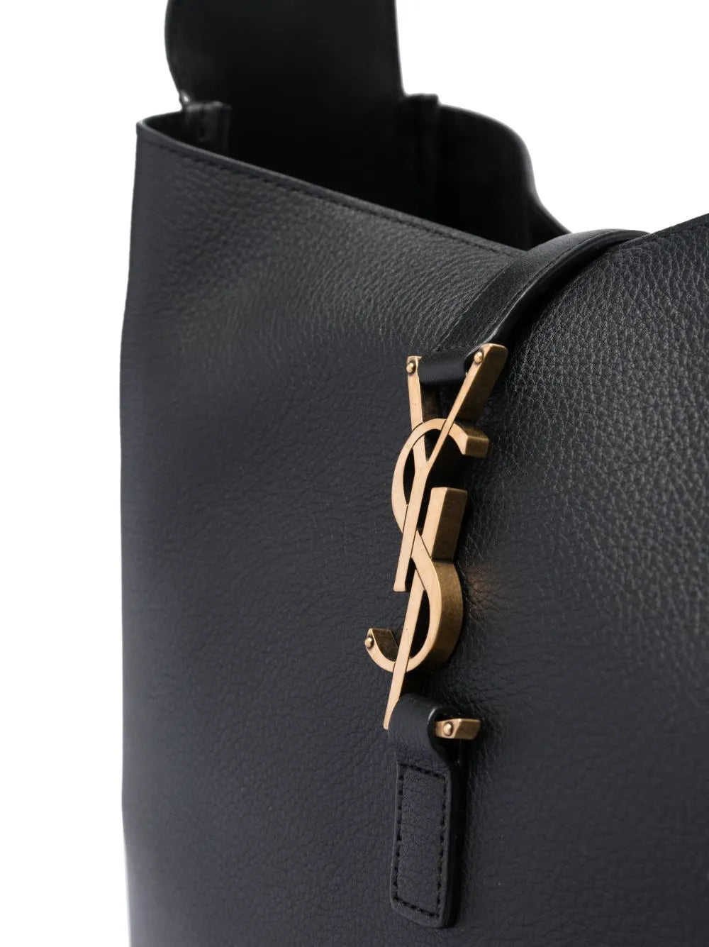Saint Laurent Large Le 5 A 7 Leather Shoulder Bag