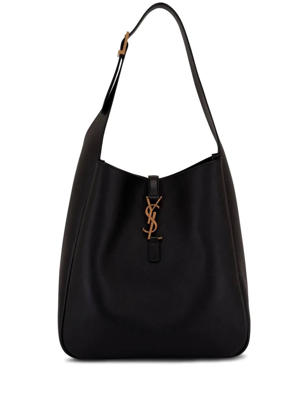Saint Laurent Large Le 5 A 7 Leather Shoulder Bag