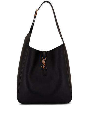 Saint Laurent Large Le 5 A 7 Leather Shoulder Bag