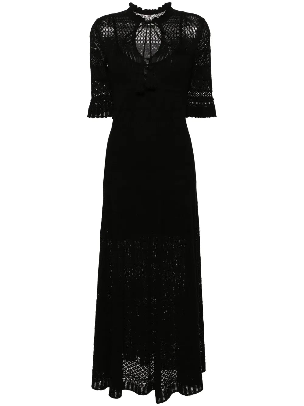 Zadigvoltaire Memphis Pointelle Knit Maxi Dress
