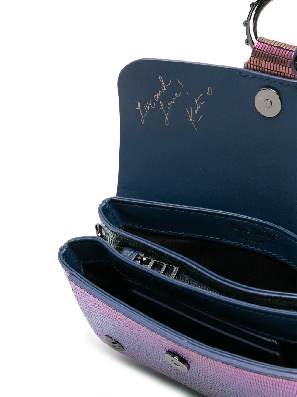 Zadigvoltaire Kate Wallet Leather Shoulder Bag