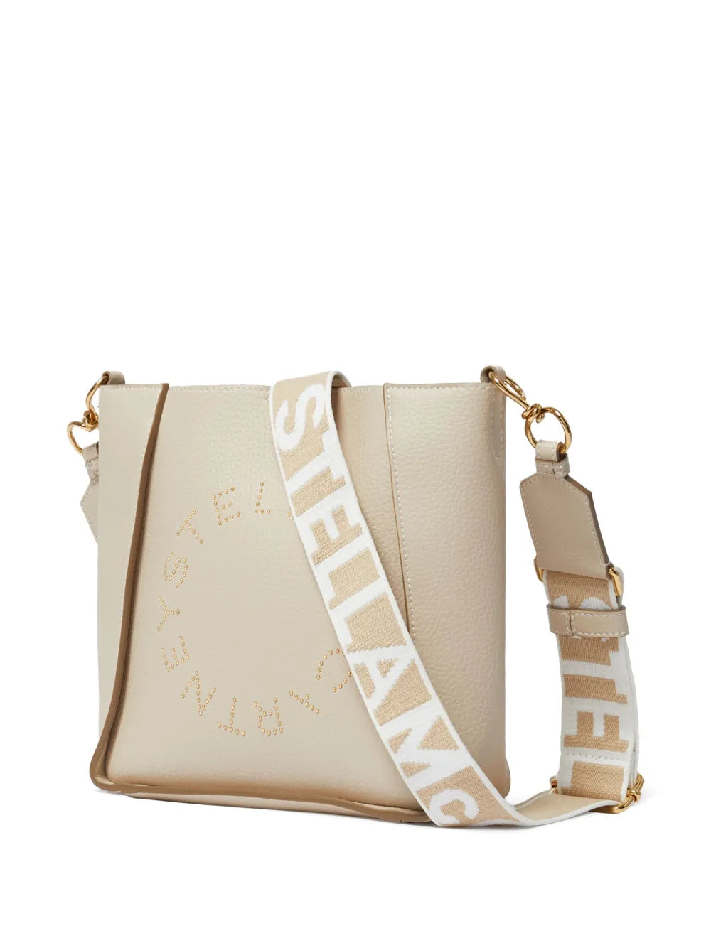 Stella Mccartney Stella Logo Vegan Leather Shoulder Bag