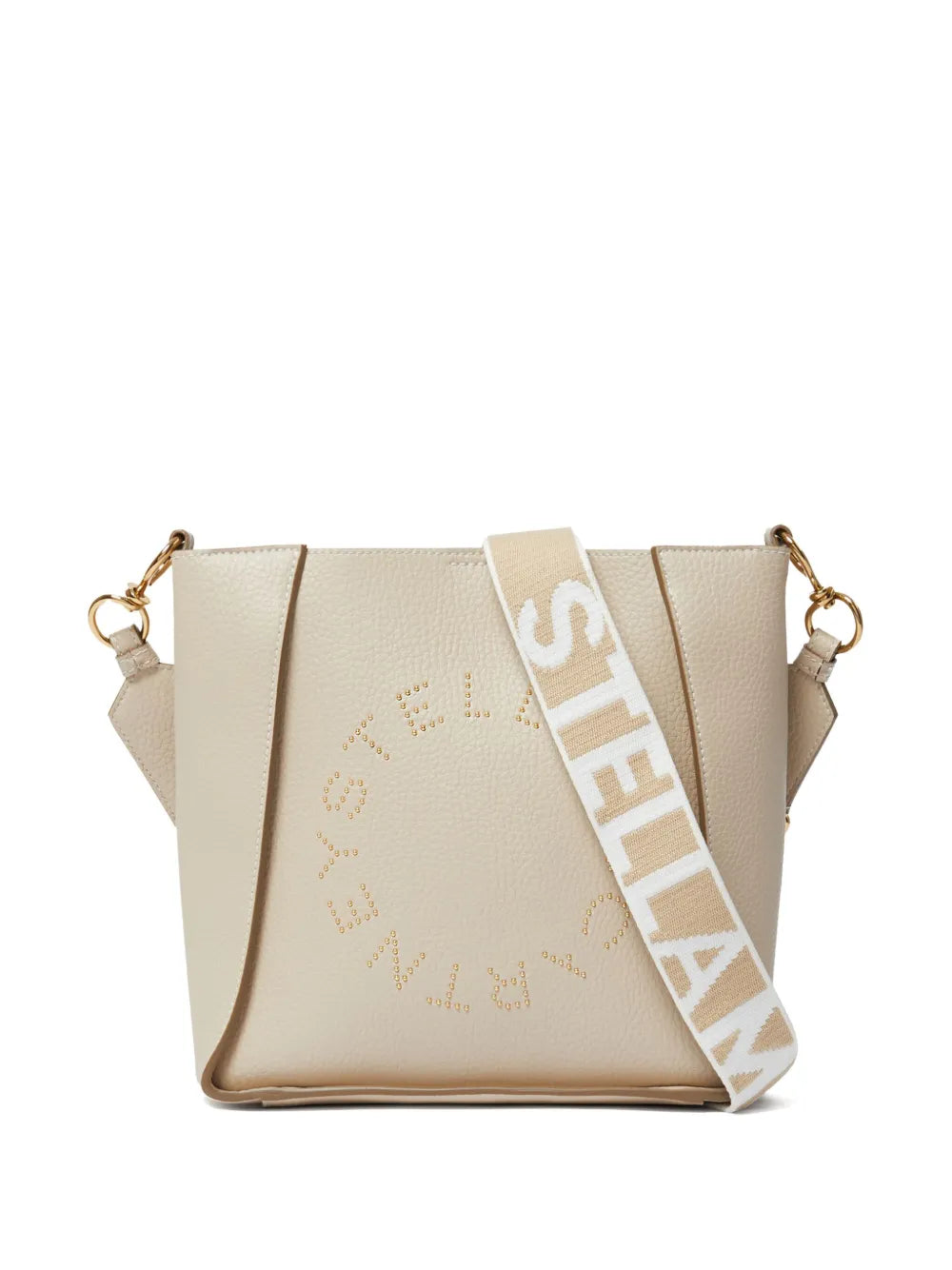 Stella Mccartney Stella Logo Vegan Leather Shoulder Bag