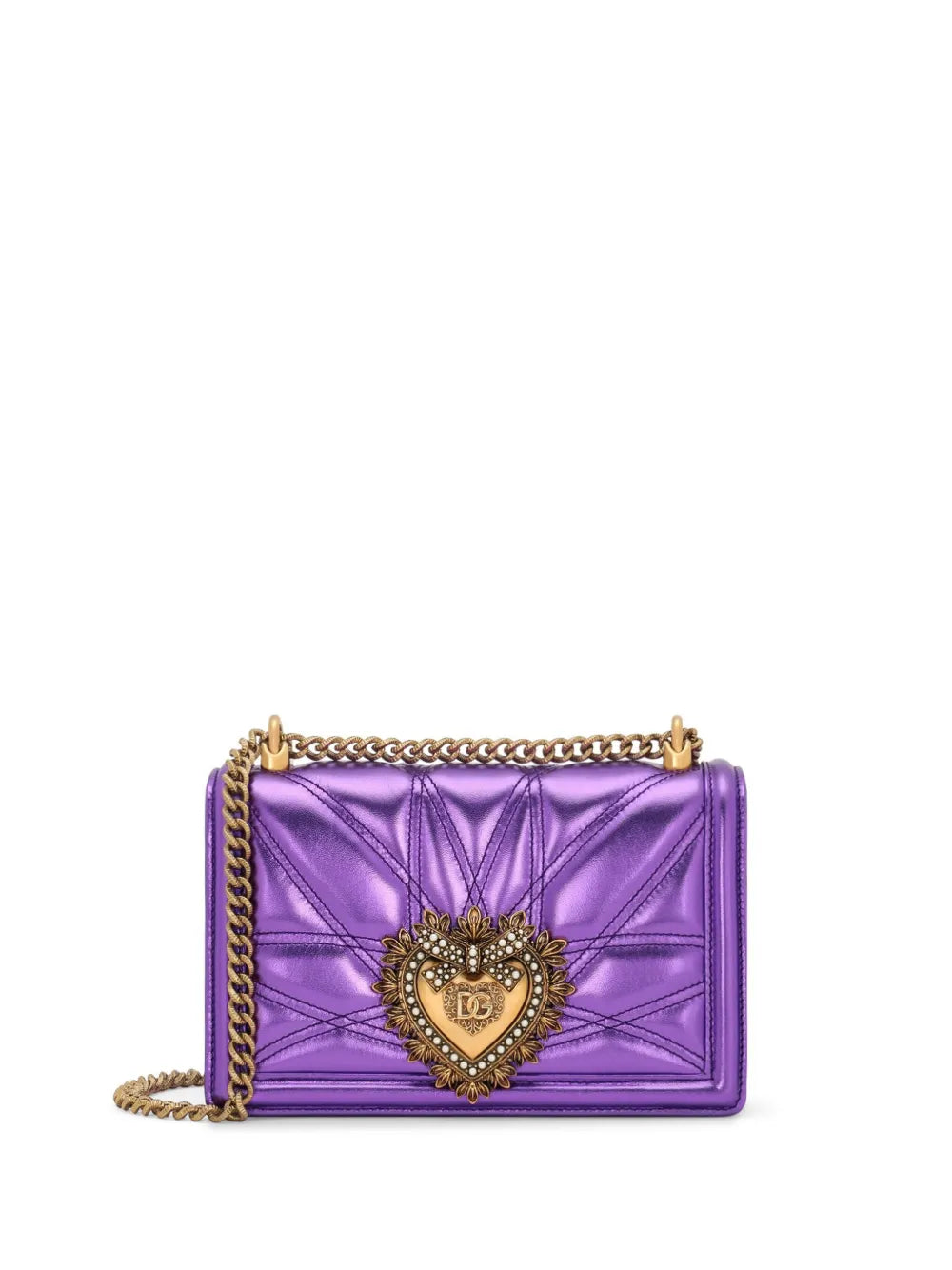 Dolce Gabbana Medium Devotion Shoulder Bag