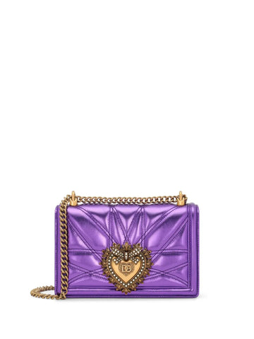 Dolce Gabbana Medium Devotion Shoulder Bag