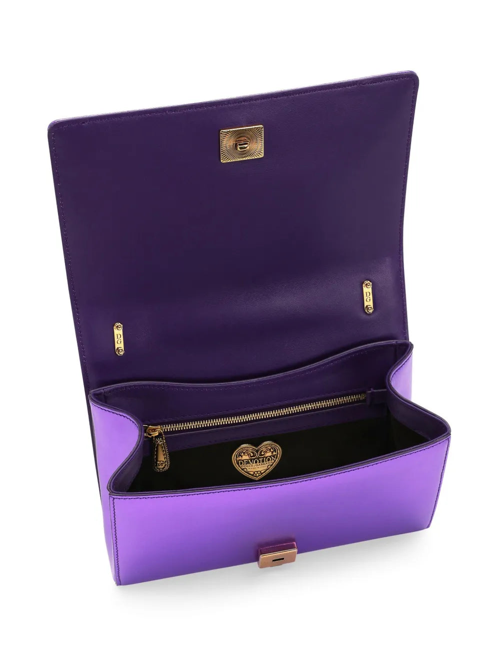 Dolce Gabbana Medium Devotion Shoulder Bag