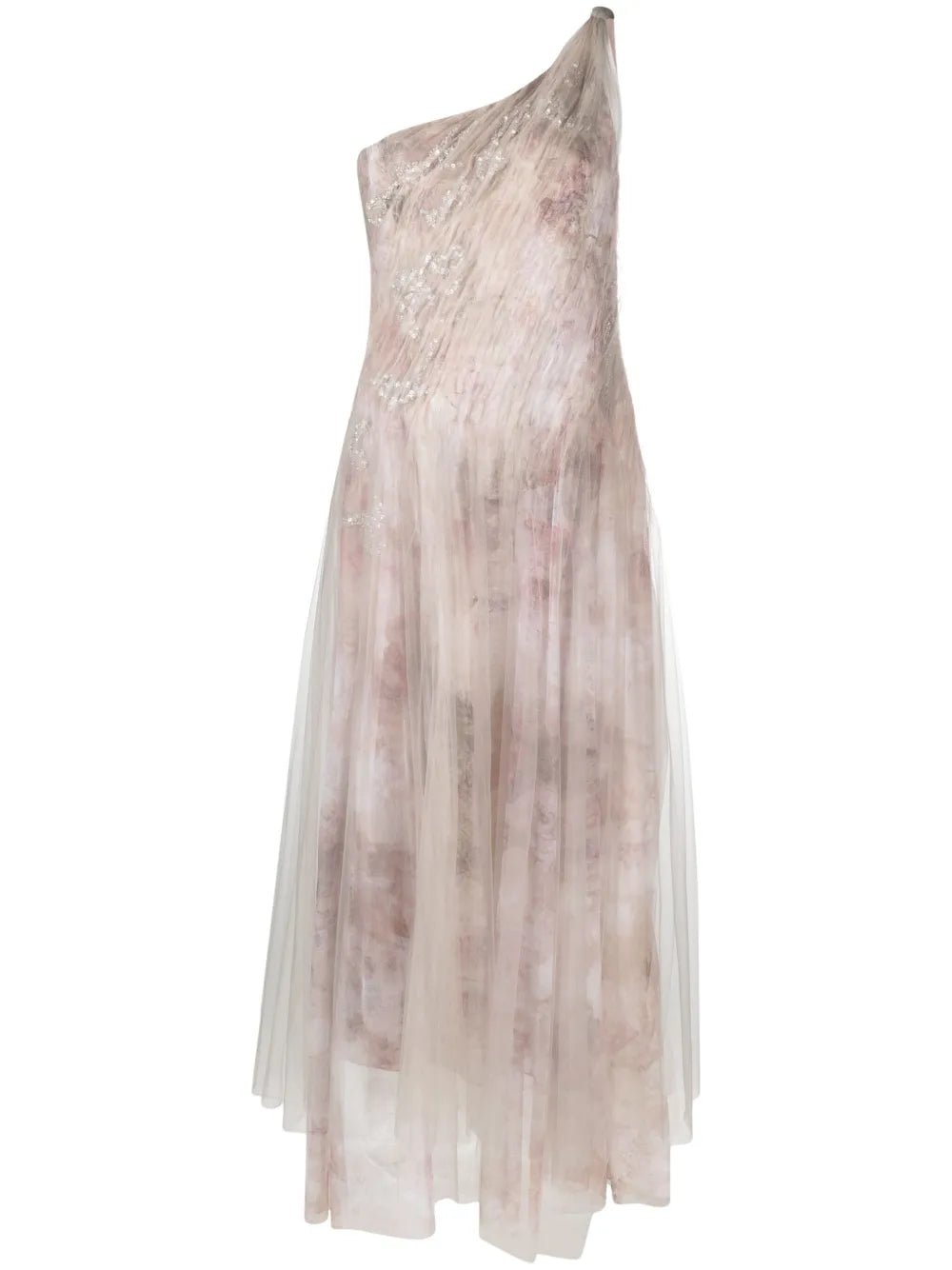 Ralph Lauren Collection Bristowe One Shoulder Asymmetric Dress