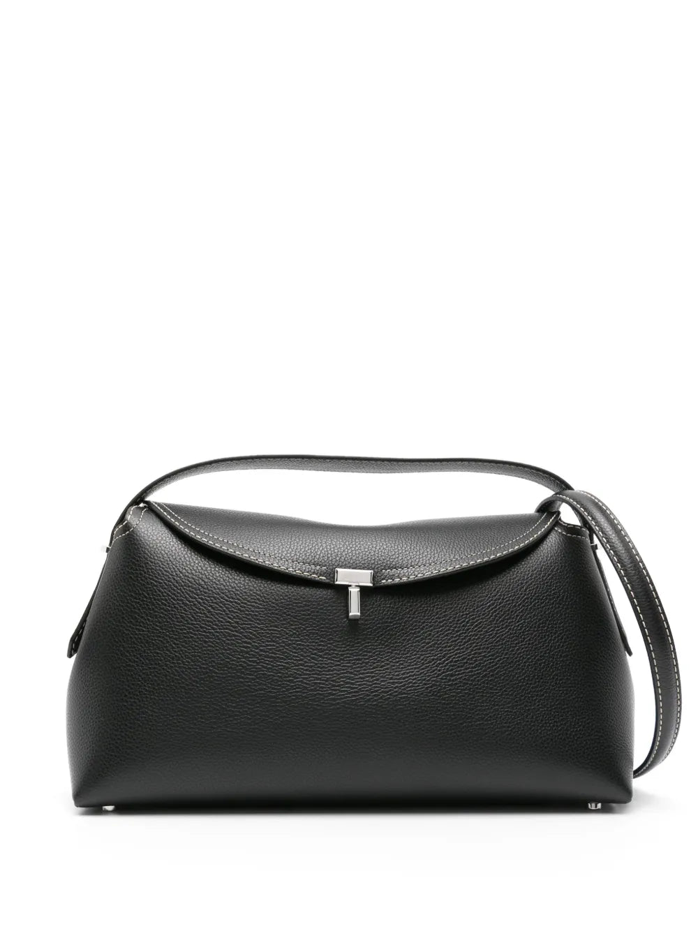 Toteme T Lock Leather Shoulder Bag