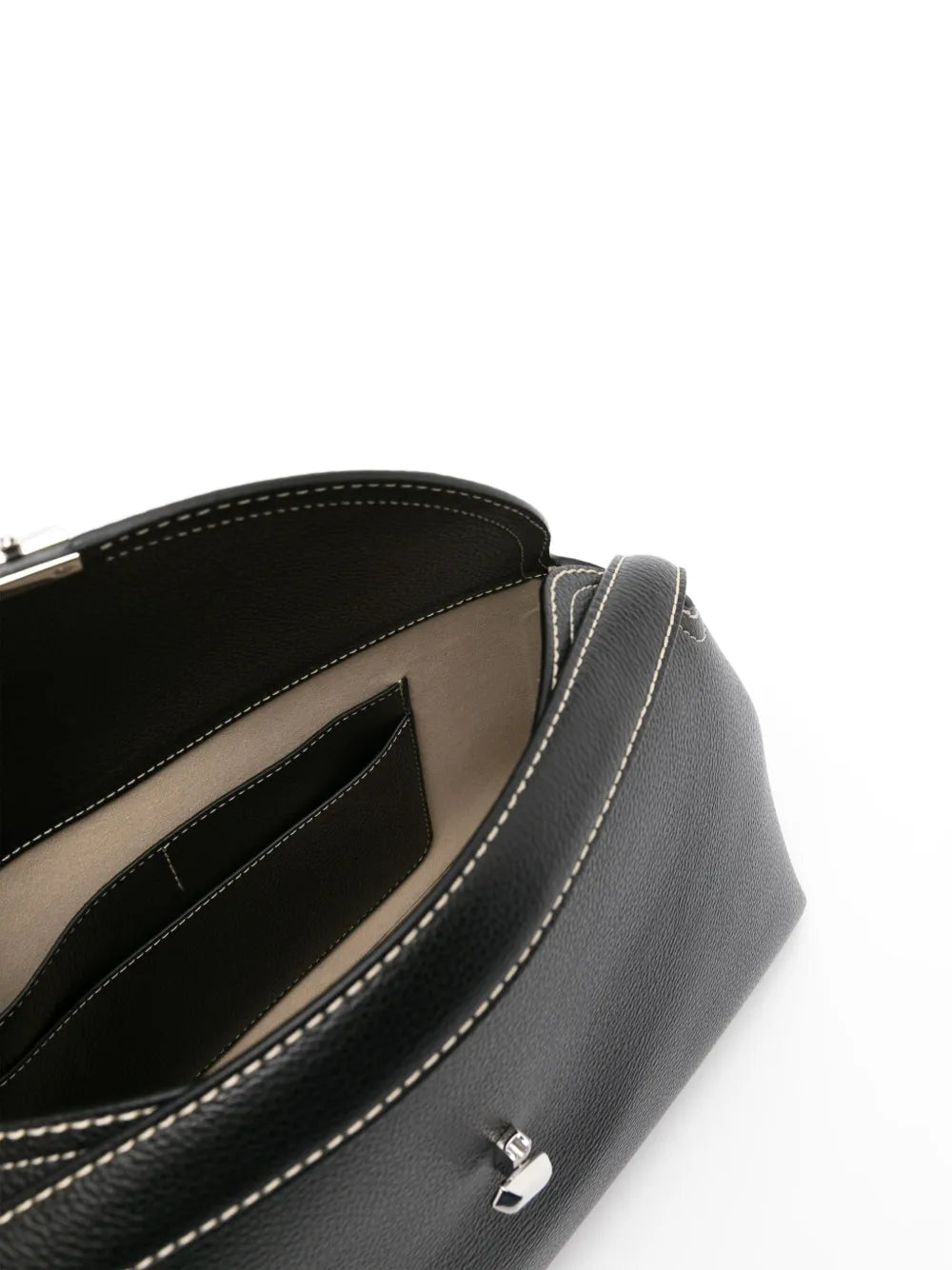 Toteme T Lock Leather Shoulder Bag