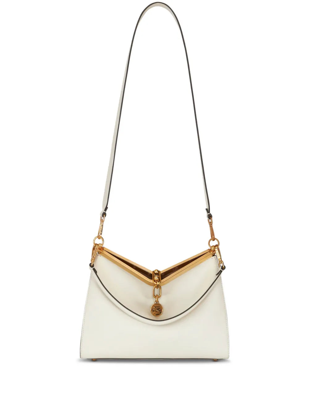 Etro Medium Vela Leather Shoulder Bag