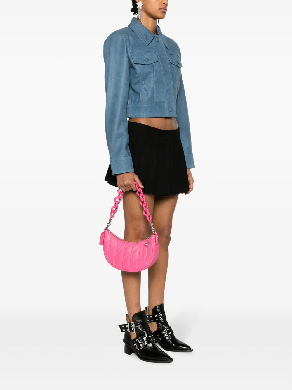 Coach Mira Quilted Leather Shoulder Bag