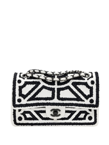 Chanel Pre Owned 2011 Medium Garden Of Versailles Double Flap Shoulder Bag