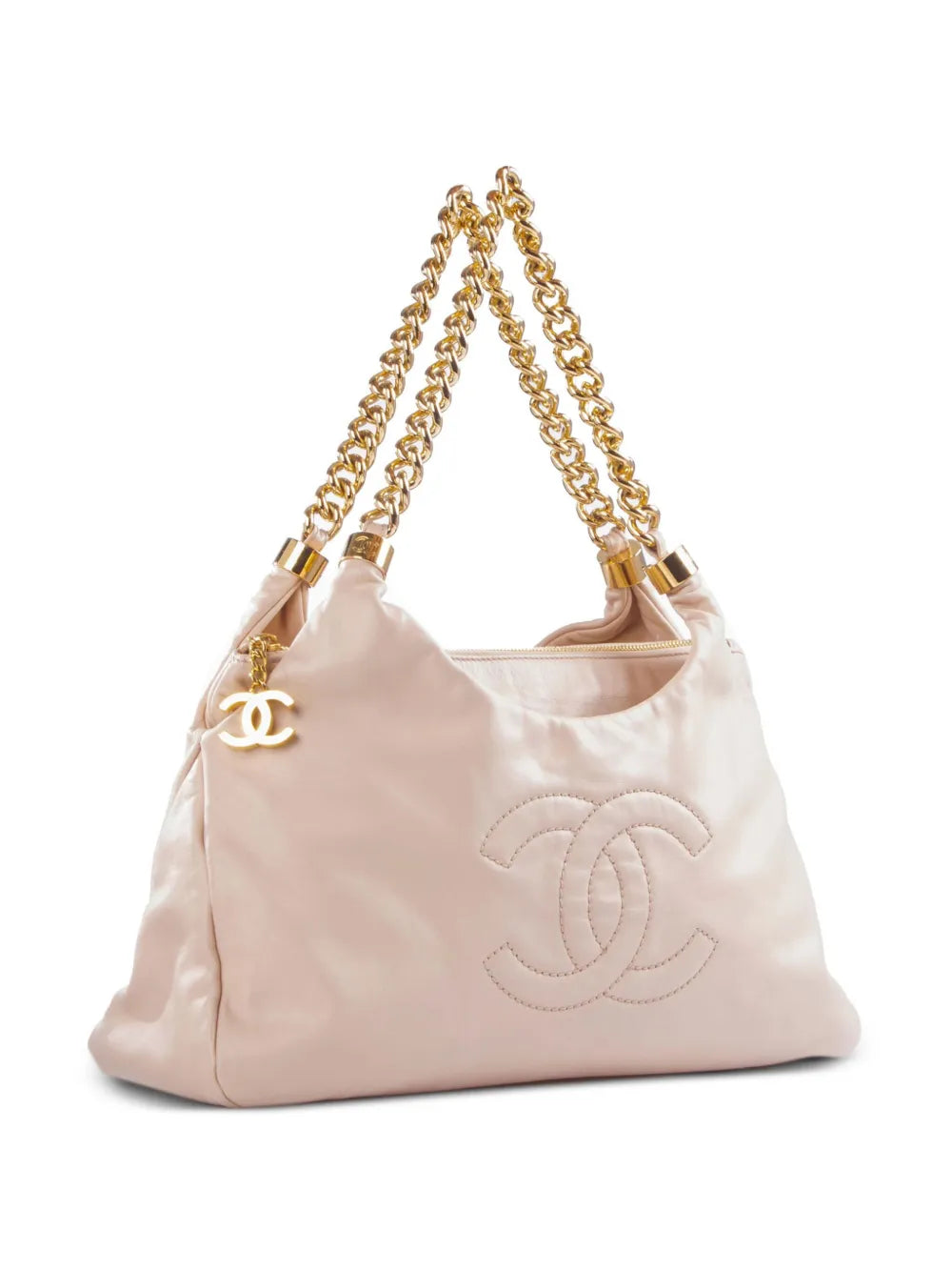 Chanel Pre Owned 2009 Cc Stitch Shoulder Bag