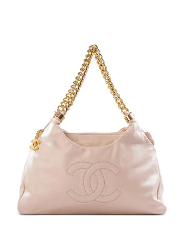 Chanel Pre Owned 2009 Cc Stitch Shoulder Bag