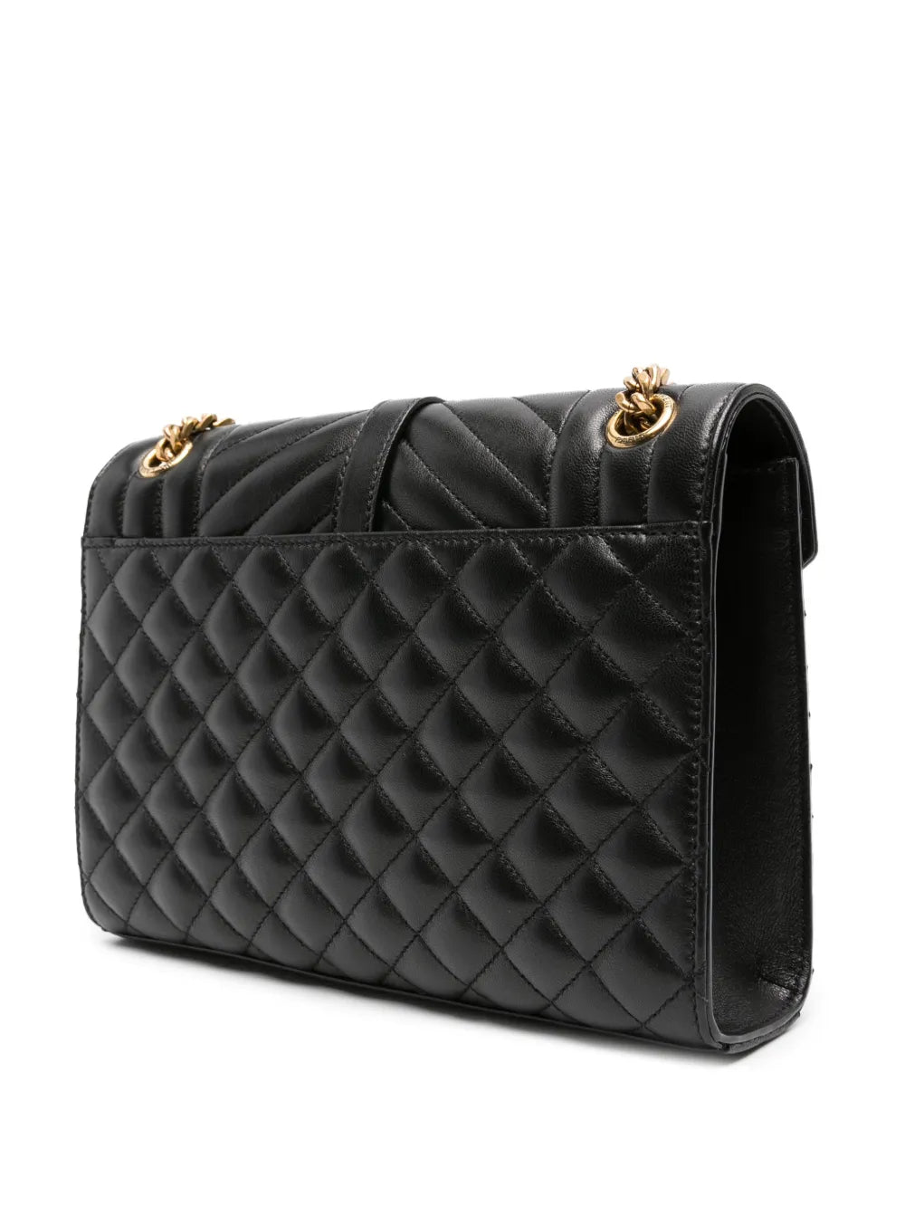Saint Laurent Medium Envelope Leather Shoulder Bag